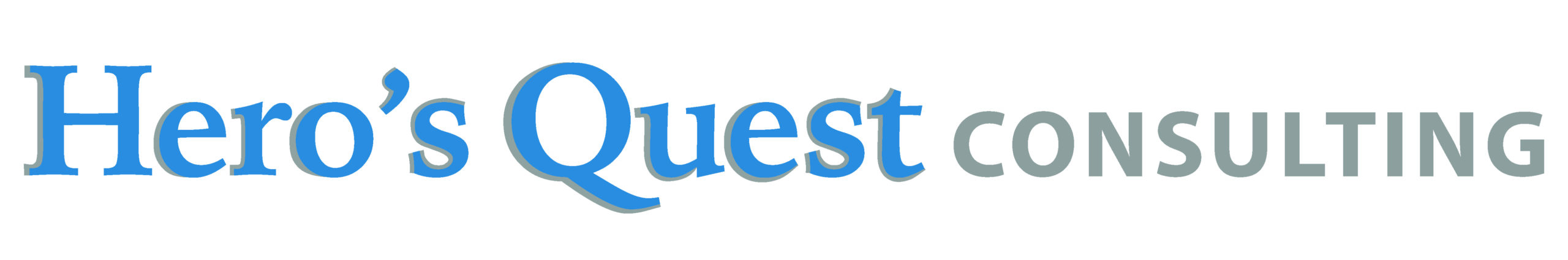 Hero's Quest Consulting - Blue Logo