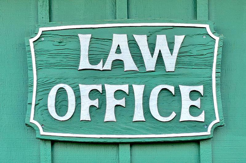 Generic Law Office Sign